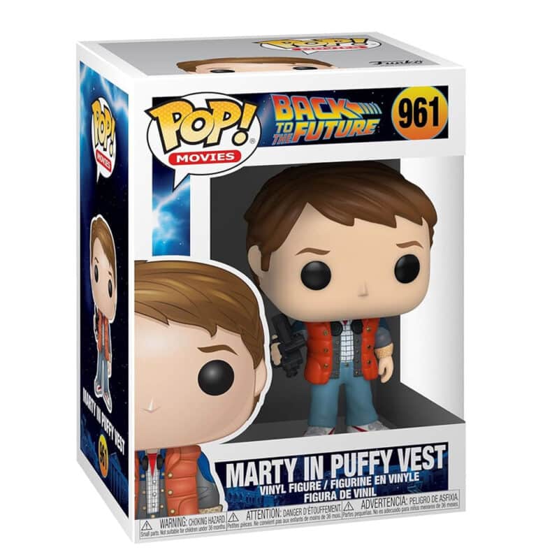 Funko POP Movies Back to the Future Marty in Puffy Vest