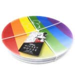 Mickey Mouse Rainbow Mickey Plate Set
