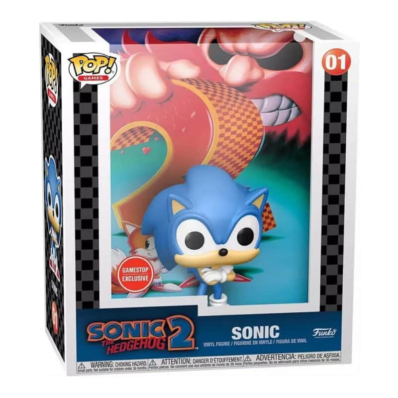 Funko POP! Game Cover: Sonic the Hedgehog 2 - Sonic