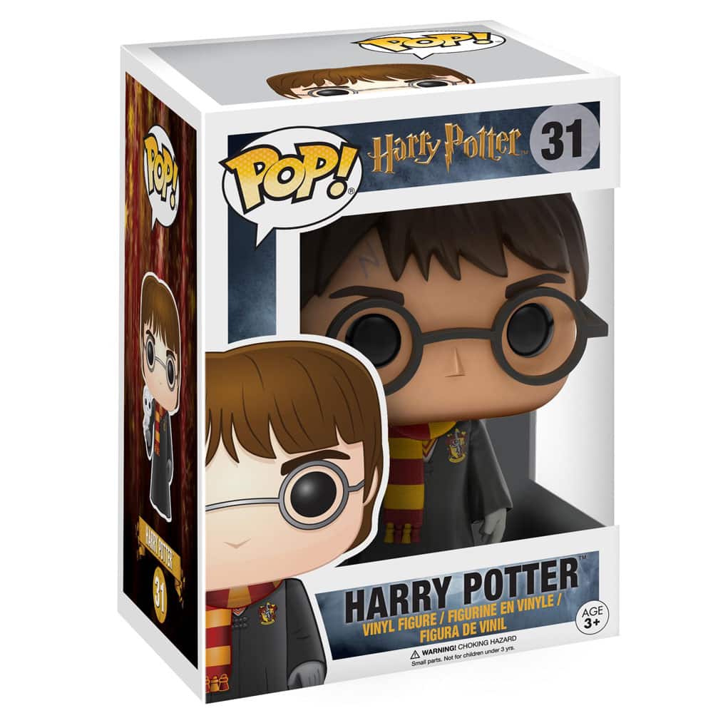 Funko POP! Harry Potter- Harry Potter with Hedwig (31) - Geekstuff