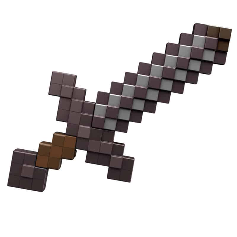 Minecraft Role Play Accessory Collection Child Sized Plastic Nether Sword