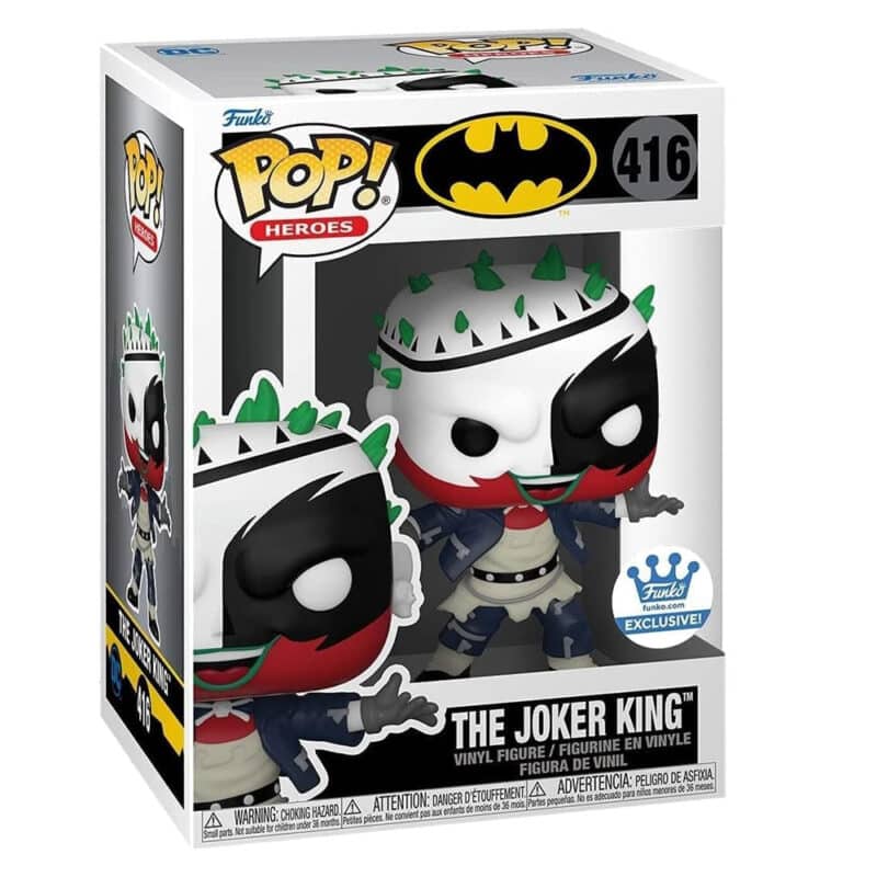 Funko POP Heroes DC Comics The Joker King Exclusive