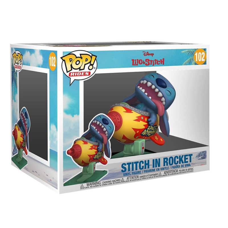 Funko Pop Rides Lilo Stitch stitch in Rocket