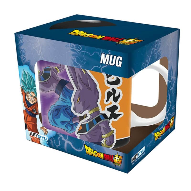 Dragon Ball Super mug Beerus VS Goku