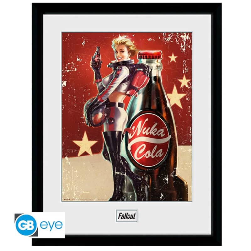 Fallout framed print Nuka Cola