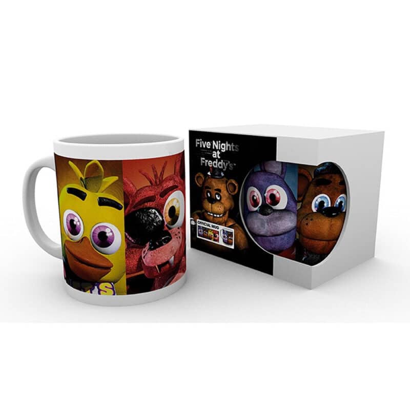 Five Nights at Freddys mug Faces