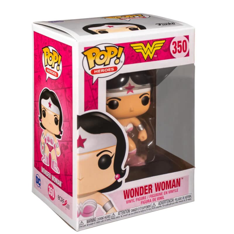 Funko POP Heroes Breast Cancer Awareness DC Comics Wonder Woman