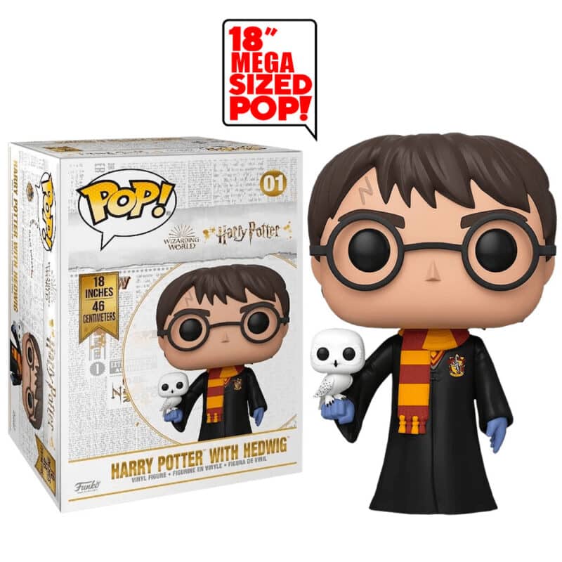 Mega Sized Funko POP Harry Potter with Hedwig