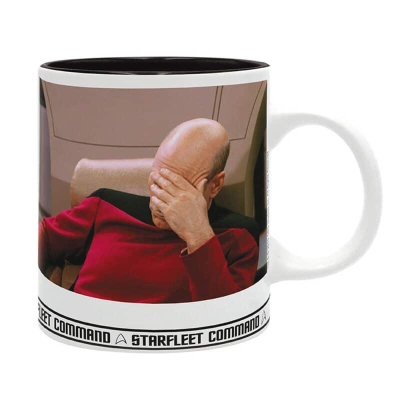 Star Trek mug Facepalm