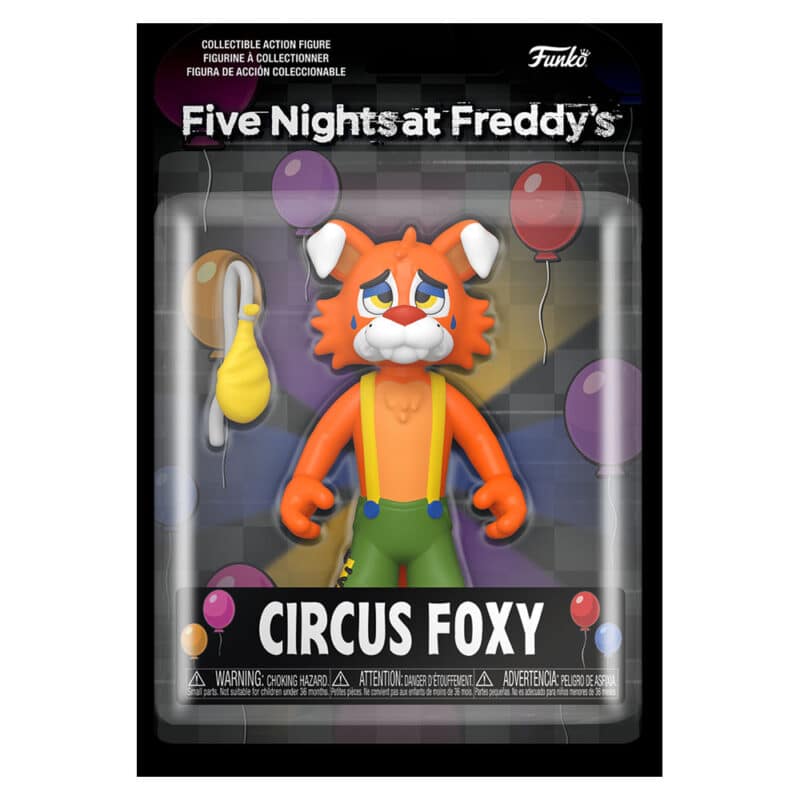 Five Nights at Freddys Circus Foxy Action Figure