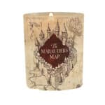 Harry Potter candle Marauders Map