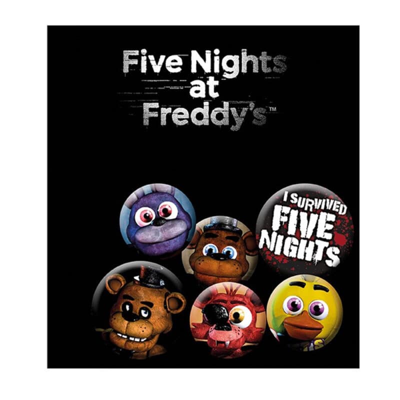 Five Nights at Freddys Badge Pack