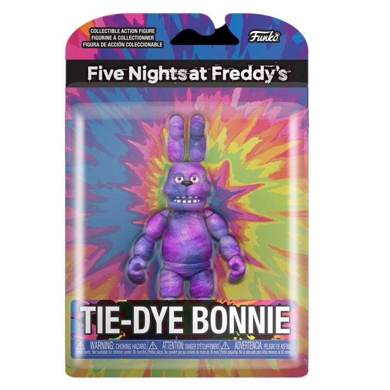 Five Nights at Freddys Tie Dye Bonnie Action Figure