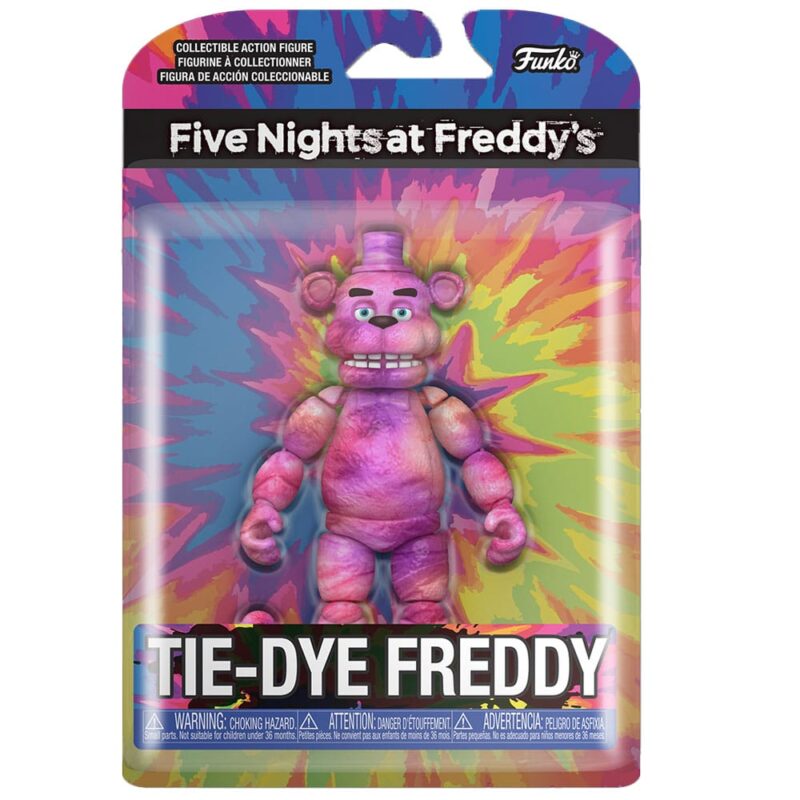 Five Nights at Freddys Tie Dye Freddy Action Figure