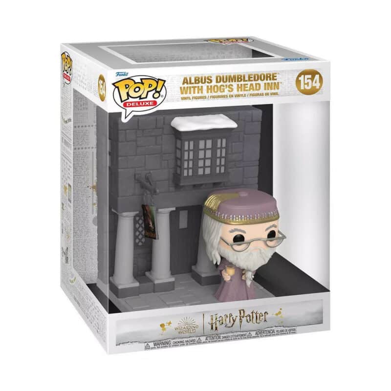 Funko POP Town Harry Potter Chamber of Secrets Anniversary Hogsmeade Hogs Head with Dumbledore