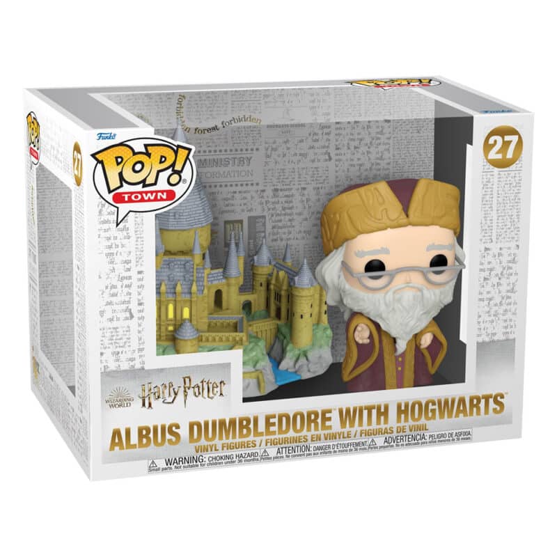 Funko POP Town Harry Potter Dumbledore with Hogwarts