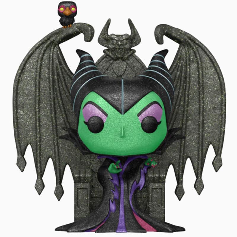 Funko Pop Deluxe Villains Maleficent on Throne Diamond Collection Exclusive