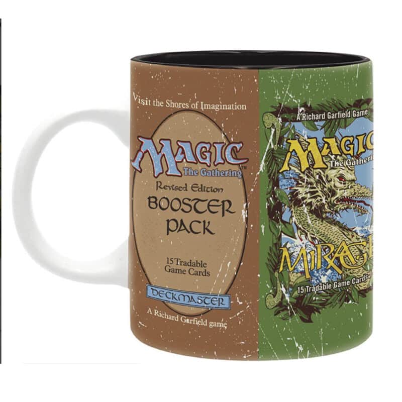 Magic The Gathering Mug Retro Packs