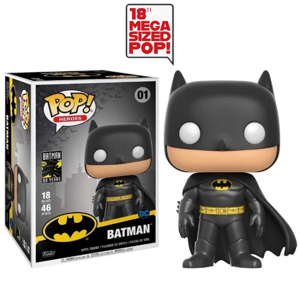 FUNKO POP HEROES: BATMAN 80TH - BATMAN ( - Figurine de collection