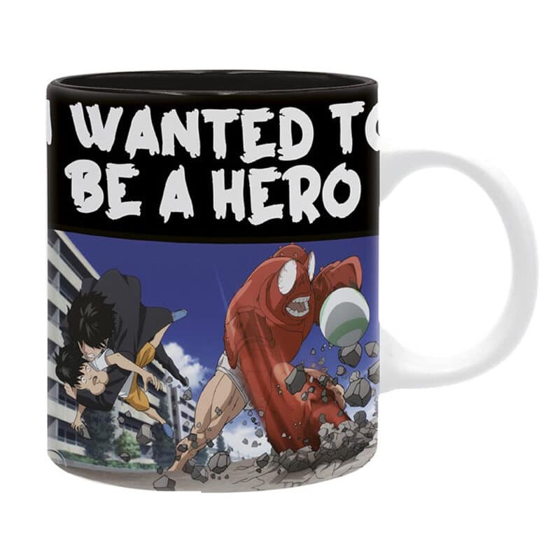 One Punch Man mug Becoming a hero