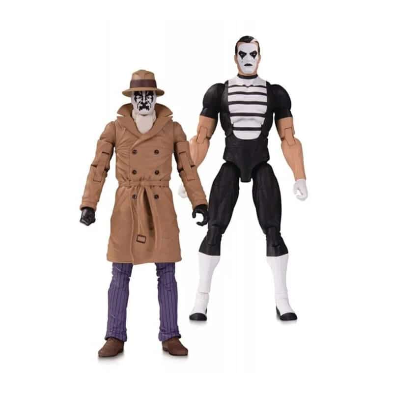 Doomsday Clock Action Figure Pack Rorschach Mime