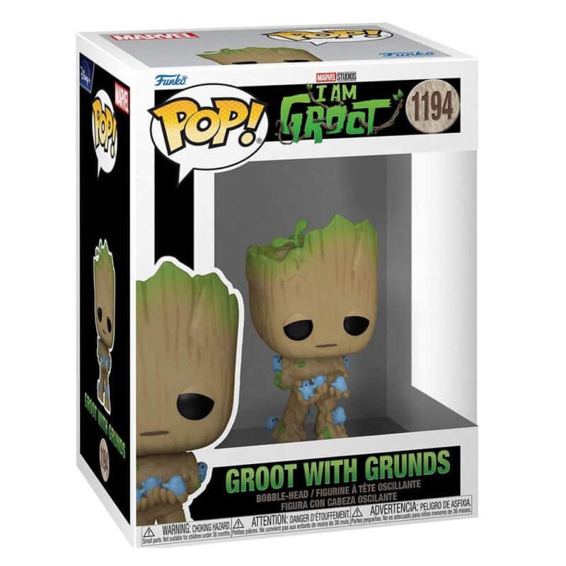 Funko Pop I Am Groot Groot with Grunds