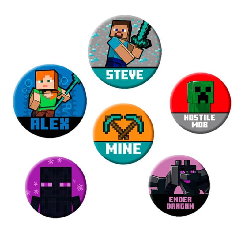 Minecraft Badge Pack