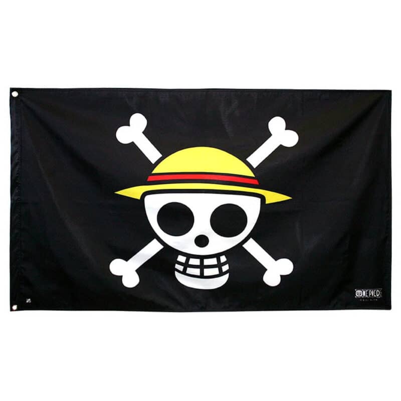 One Piece flag Skull Luffy