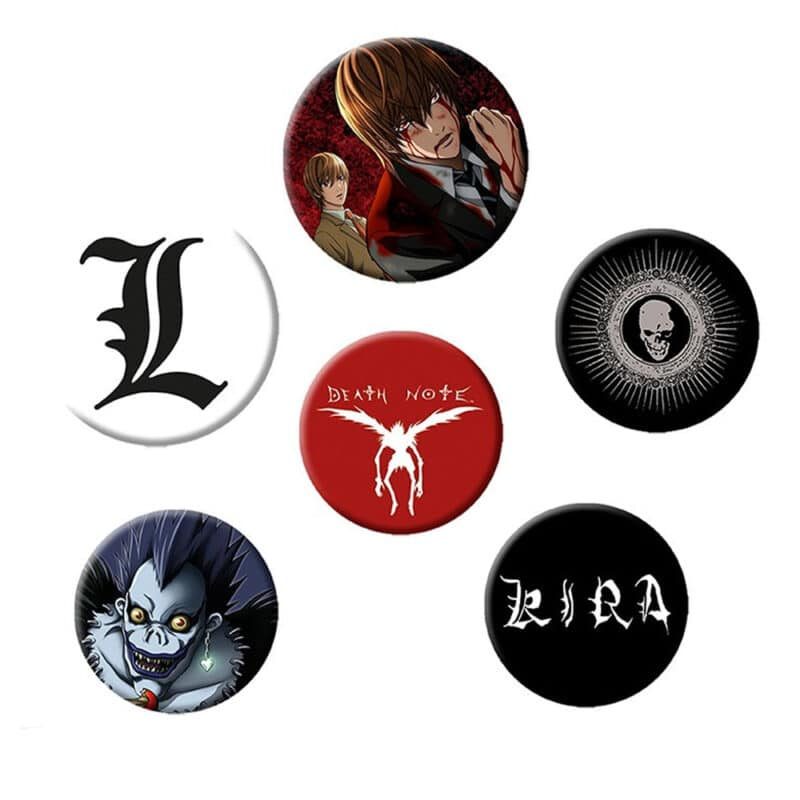 Death Note Badge Pack
