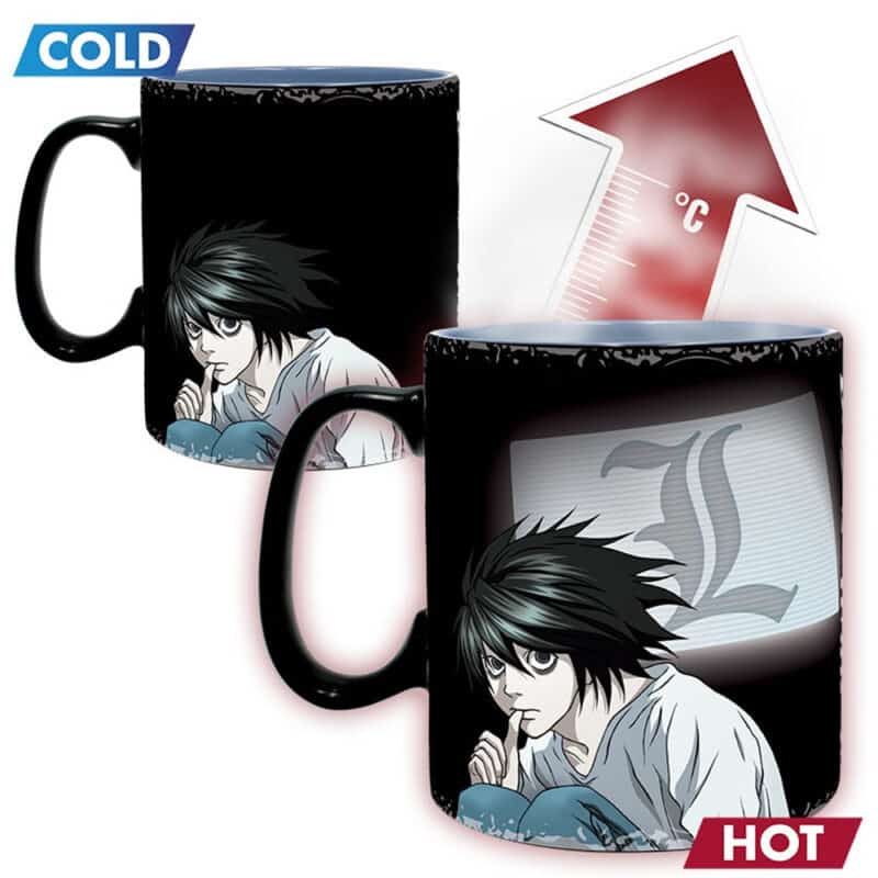 Death Note Heat Changing Mug Kira L