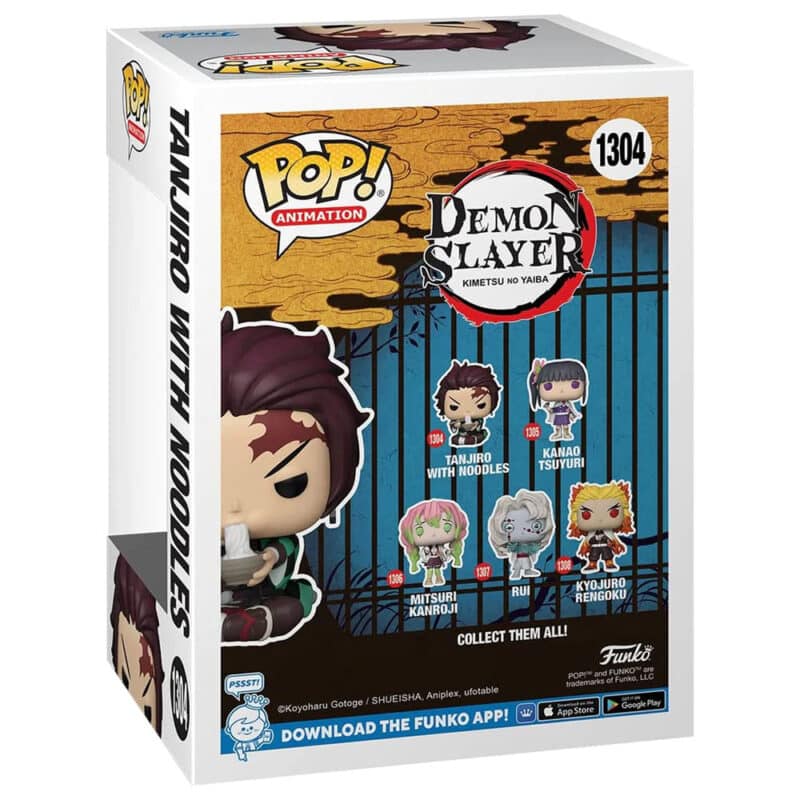 Funko Pop Animation Demon Slayer Tanjiro with noodles