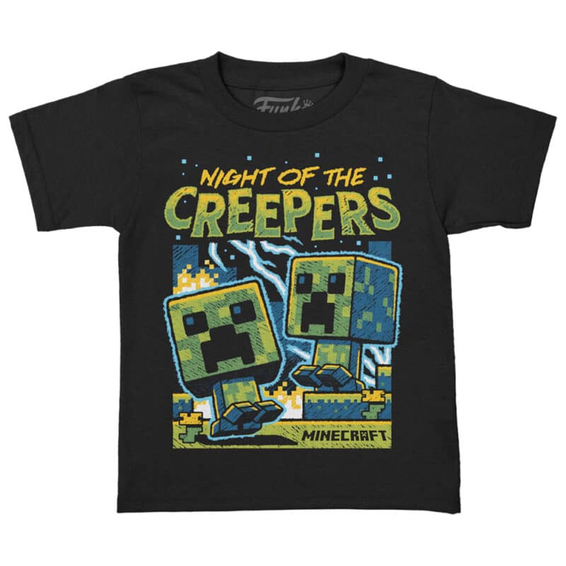 Minecraft Pocket Pop Tee Night Of The Creepers