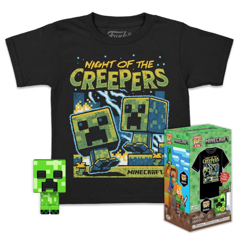 Minecraft Pocket Pop Tee Night Of The Creepers
