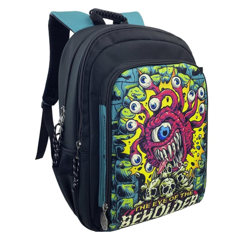 Dungeons Dragons Black Light Backpack