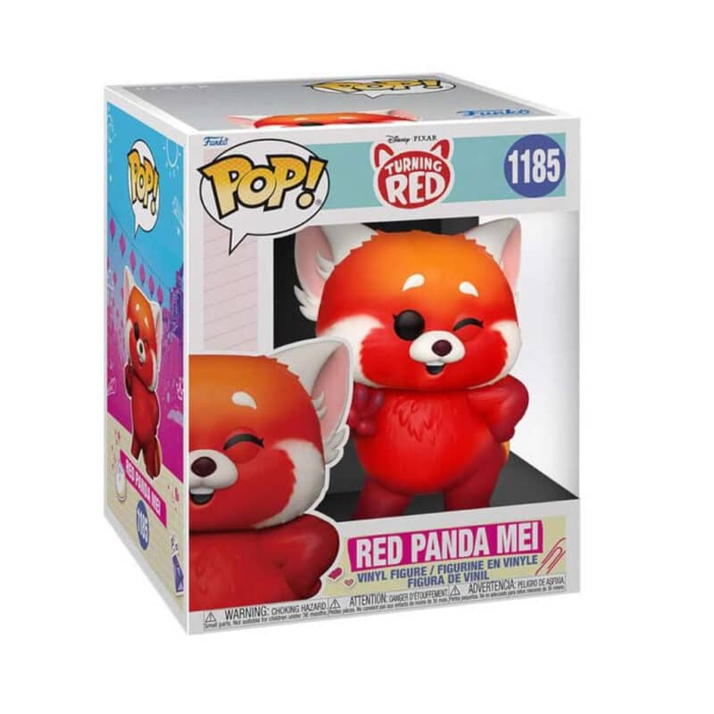 Funko POP Disney PIXAR Turning Red Red Panda Mei Super Sized