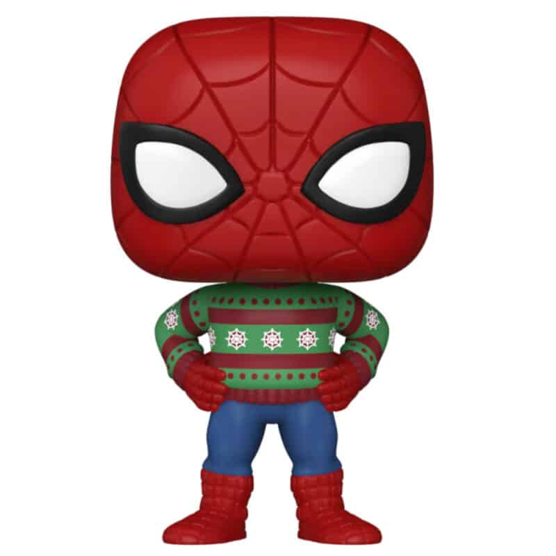 Funko POP Marvel Holiday Spider Man Sweater jpg