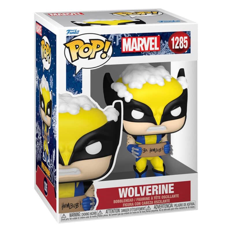 Funko POP Marvel Holiday Wolverine with Sign