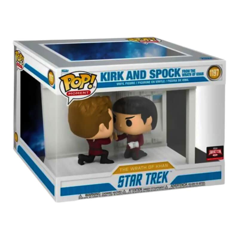 Funko POP Moment Star Trek Kirk Spock from The Wrath of Khan