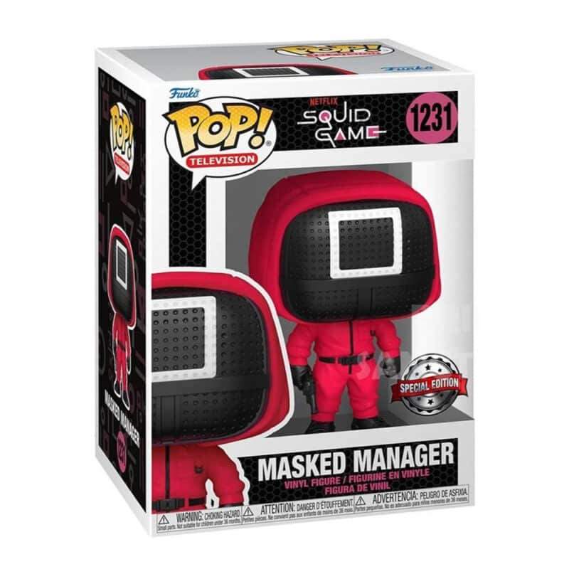 Funko POP Television Squid Game Masked Manager Special Edition