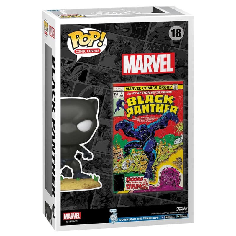 Funko Pop Comic Covers Marvel Black Panther