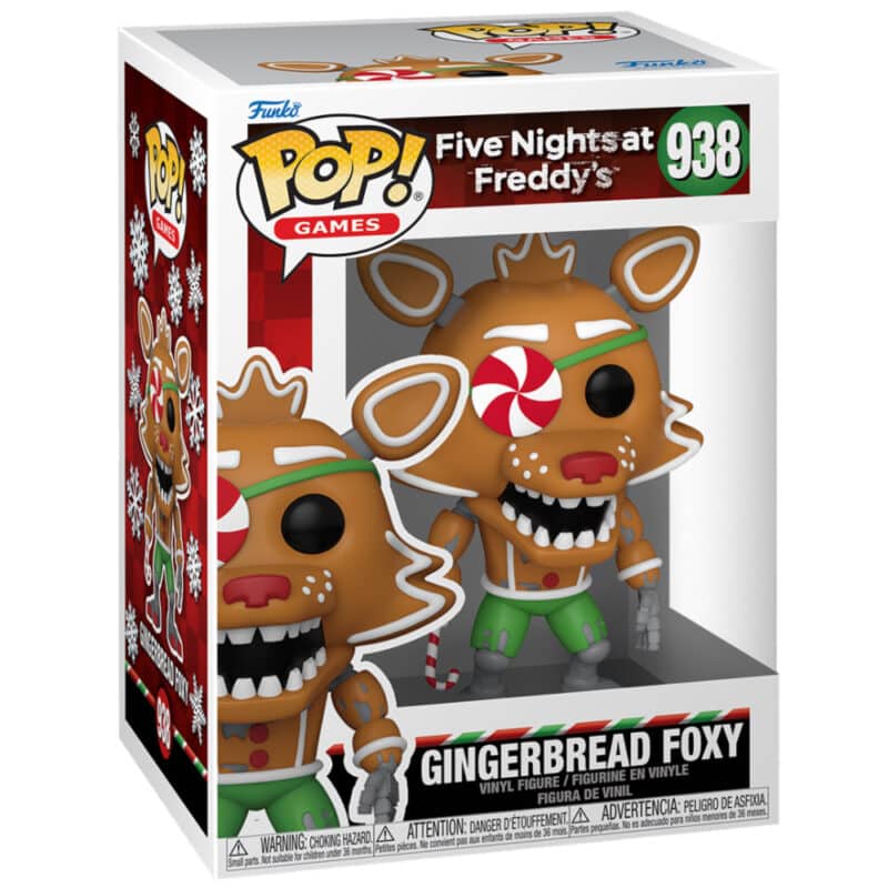 Funko Pop Games Five Nights at Freddys Gingerbread Foxy