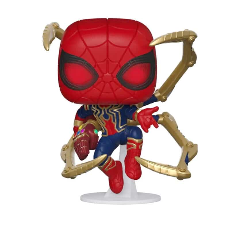 Funko Pop Marvel Avengers Endgame Iron Spider Man Gauntlet