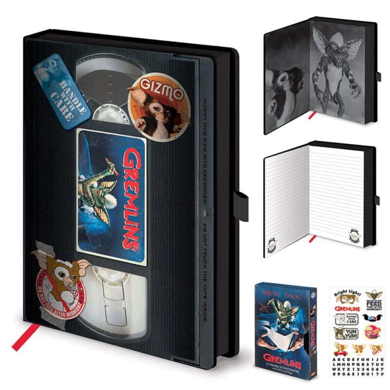 Gremlins Premium VHS Notebook Were Back