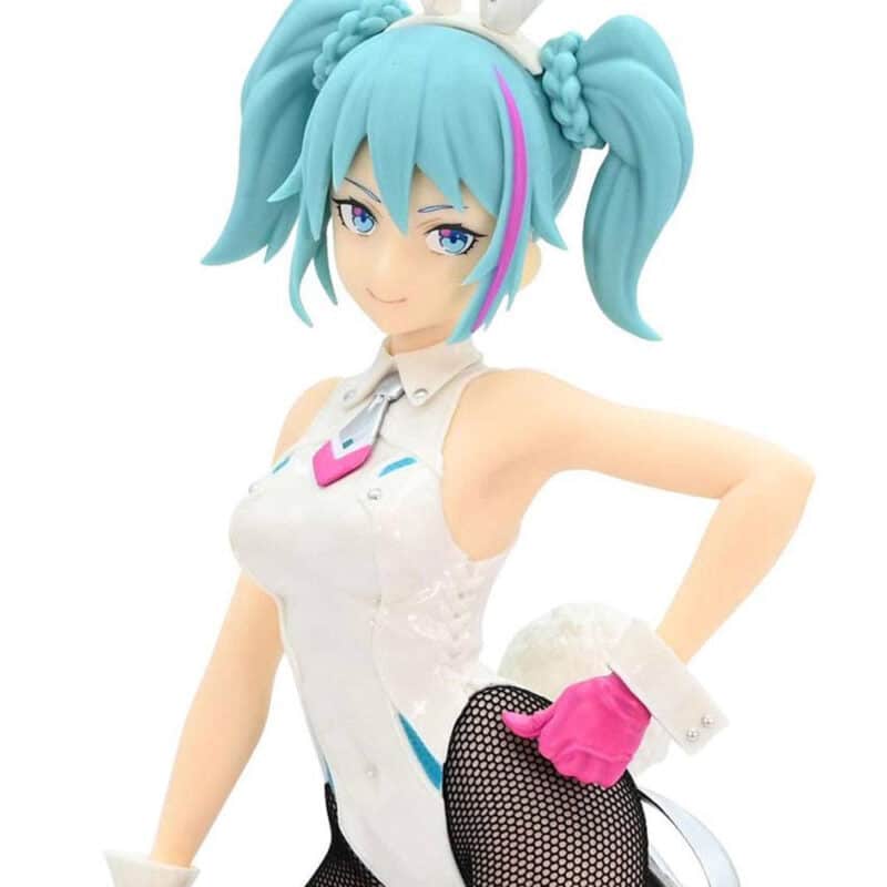 Hatsune Miku BiCute Bunnies Hatsune Miku Street Pink Color Version PVC Statue