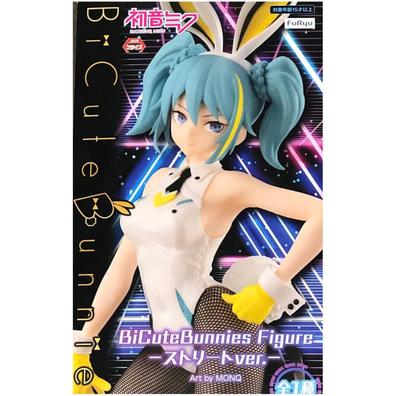 Hatsune Miku BiCute Bunnies Hatsune Miku Street Pink Color Version PVC Statue