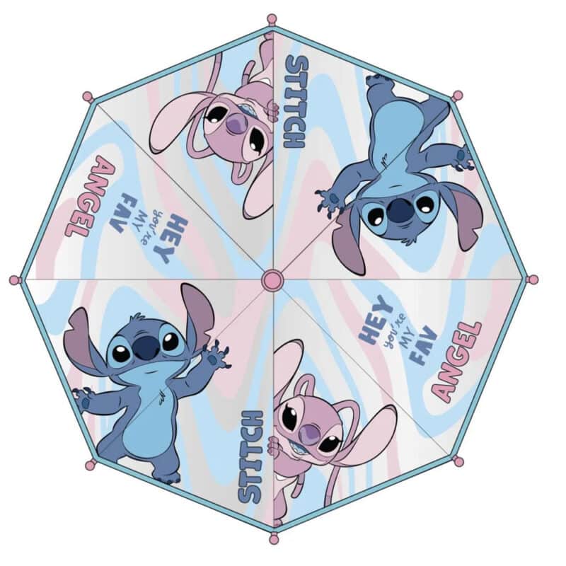 Lilo Stitch Kids Umbrella Stitch And Angel