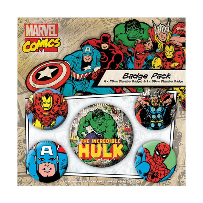 Marvel Badge Pack