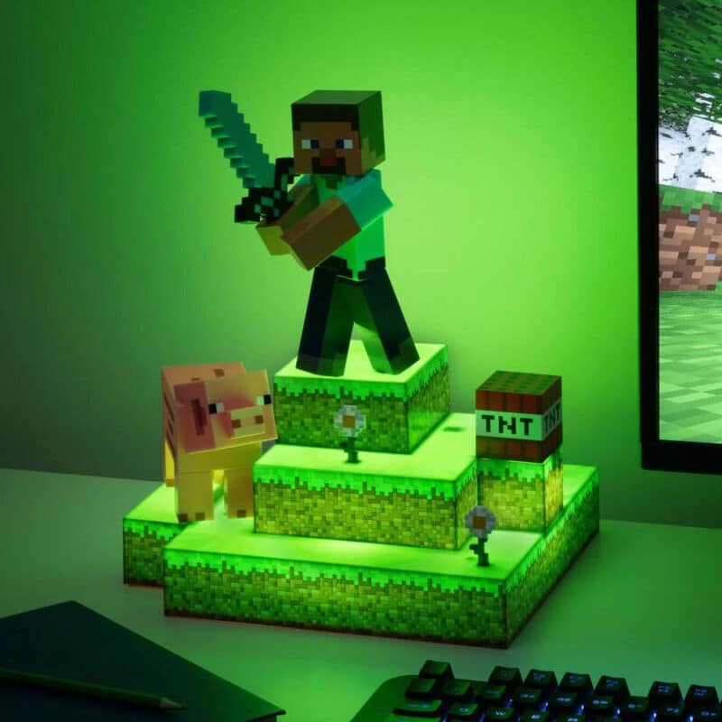 Minecraft Diorama Light Steve