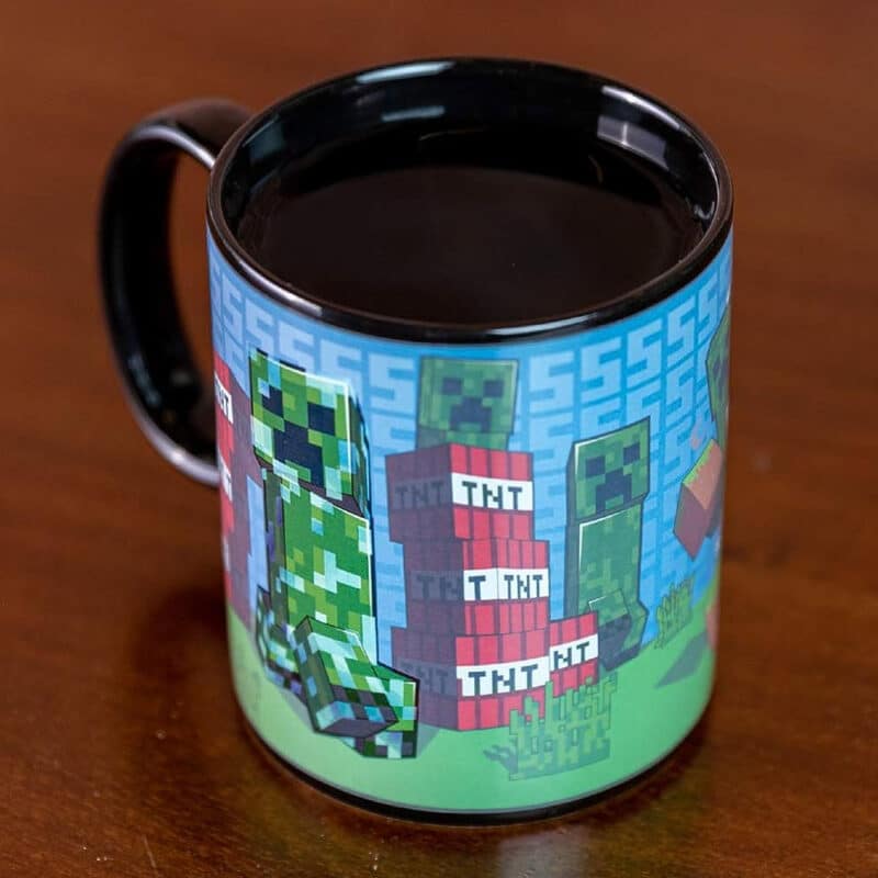 Minecraft Heat Changing Mug Creeper