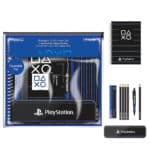 Playstation Pinstripe Dark Bumper Stationery Set